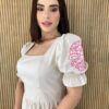 fernandaramosstore com br vestido midi sem bojo manga bufante com detalhe bege 3