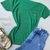 fernandaramosstore com br blusa feminina manga curta tricot com bolso verde 1