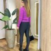 Blusa Manga Longa Feminina Cacharrel Fúcsia 2068 - Fernanda Ramos Store