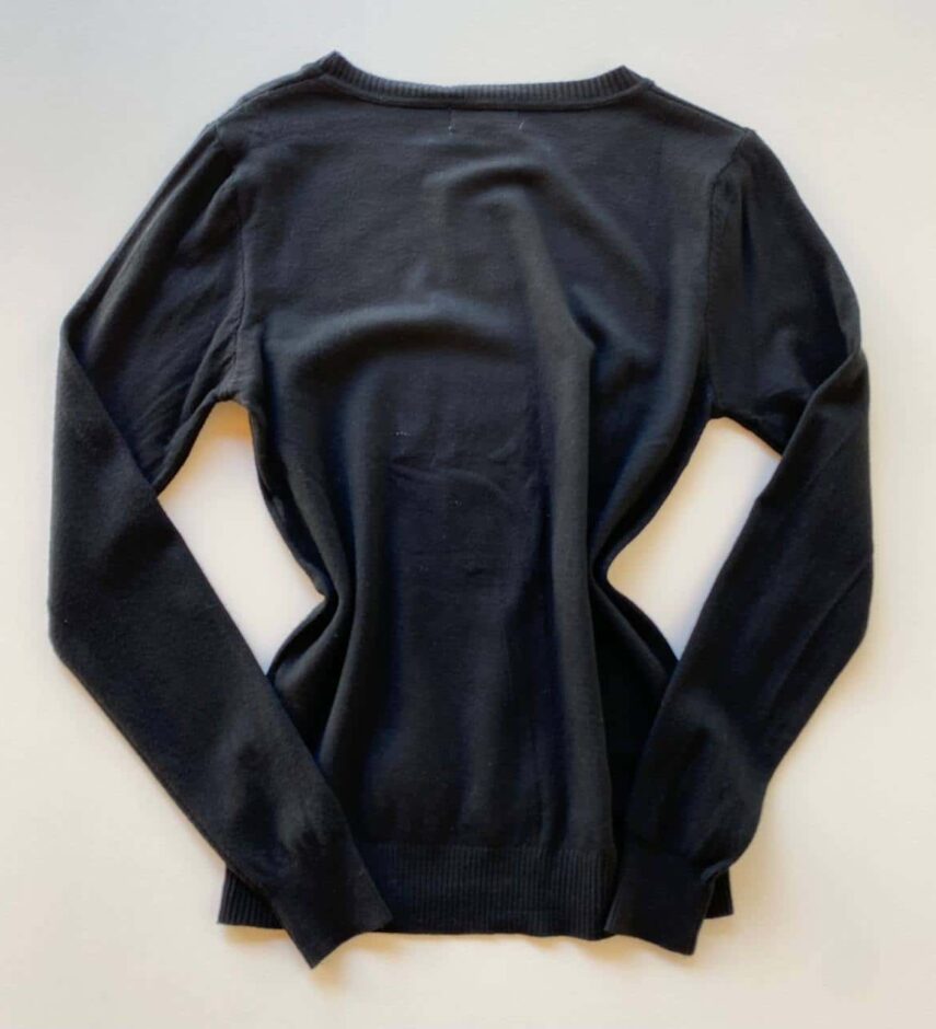 Blusa Manga Longa Feminina Modal 087 Preto - Fernanda Ramos Store