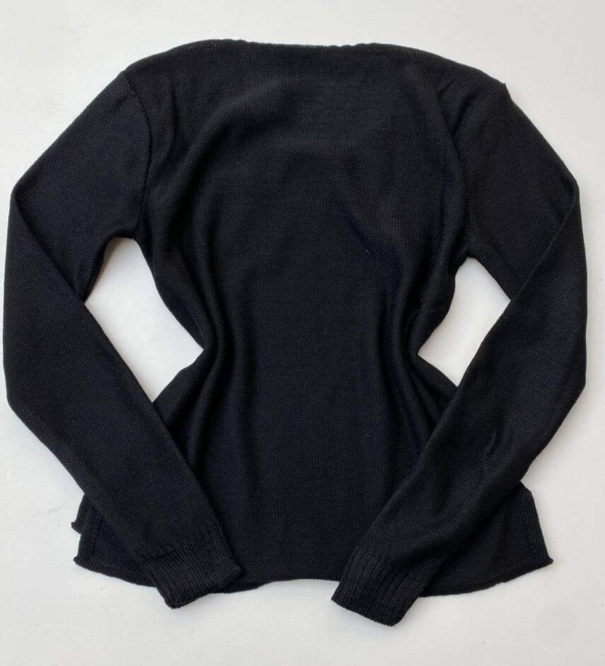 fernandaramosstore com br blusa manga longa feminina tricot bolsinho preta 2