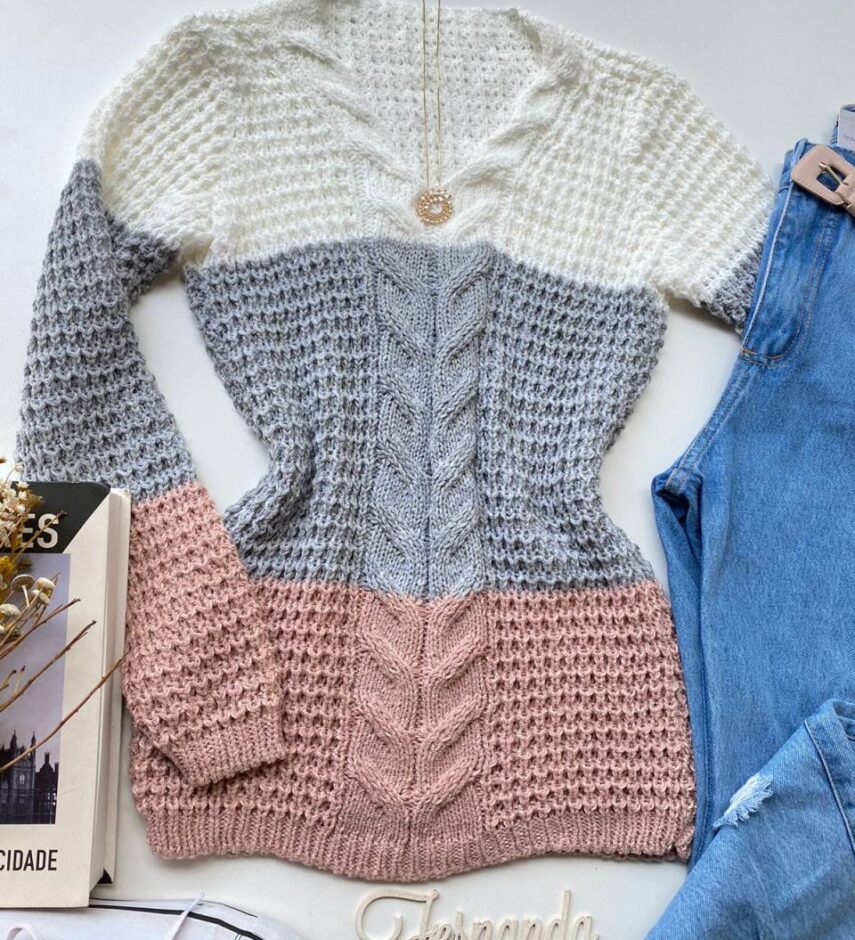 fernandaramosstore com br blusa manga longa feminina tricot branca cinza e rose 1