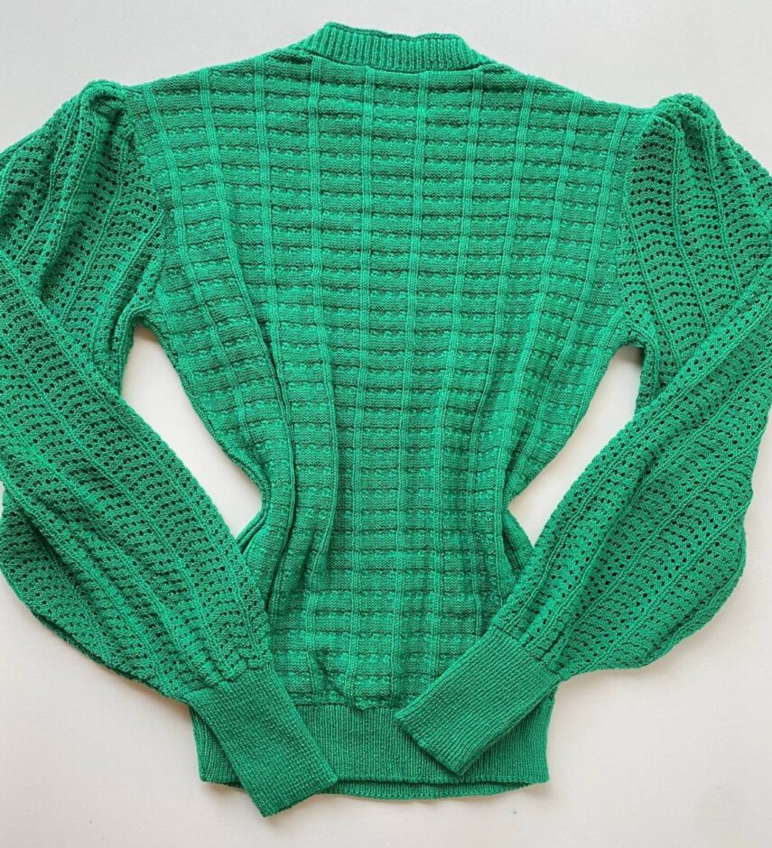 fernandaramosstore com br blusa manga longa feminina tricot detalhe manga verde bandeira 2