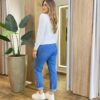 Blusa Manga Longa Feminina Tricot Jade Off White - Fernanda Ramos Store