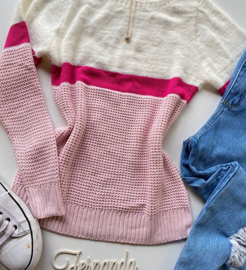 fernandaramosstore com br blusa manga longa feminina tricot luna rosa