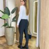 Blusa Manga Longa Feminina Tricot Raissa Branca - Fernanda Ramos Store
