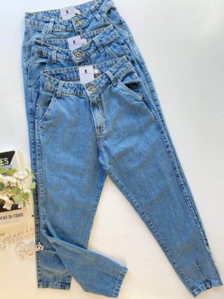 Calça Jeans Feminina Mom Alice 189 Fernanda Ramos Store