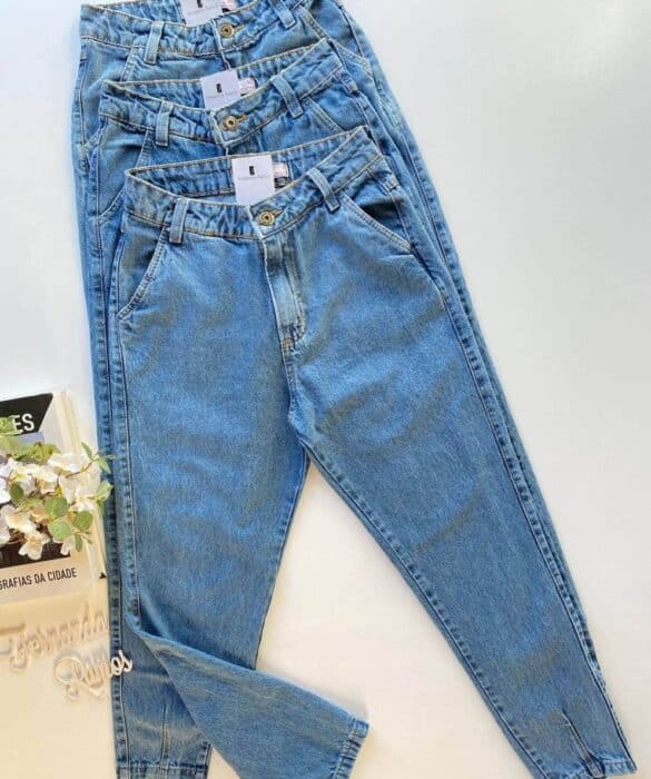 Calça Jeans Feminina Mom Alice 189 Fernanda Ramos Store