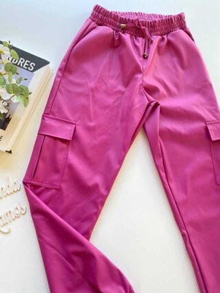 fernandaramosstore com br calca jogger feminina couro eco fucsia 1