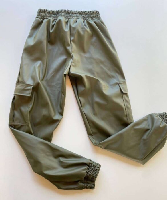 fernandaramosstore com br calca jogger feminina couro eco verde militar 2