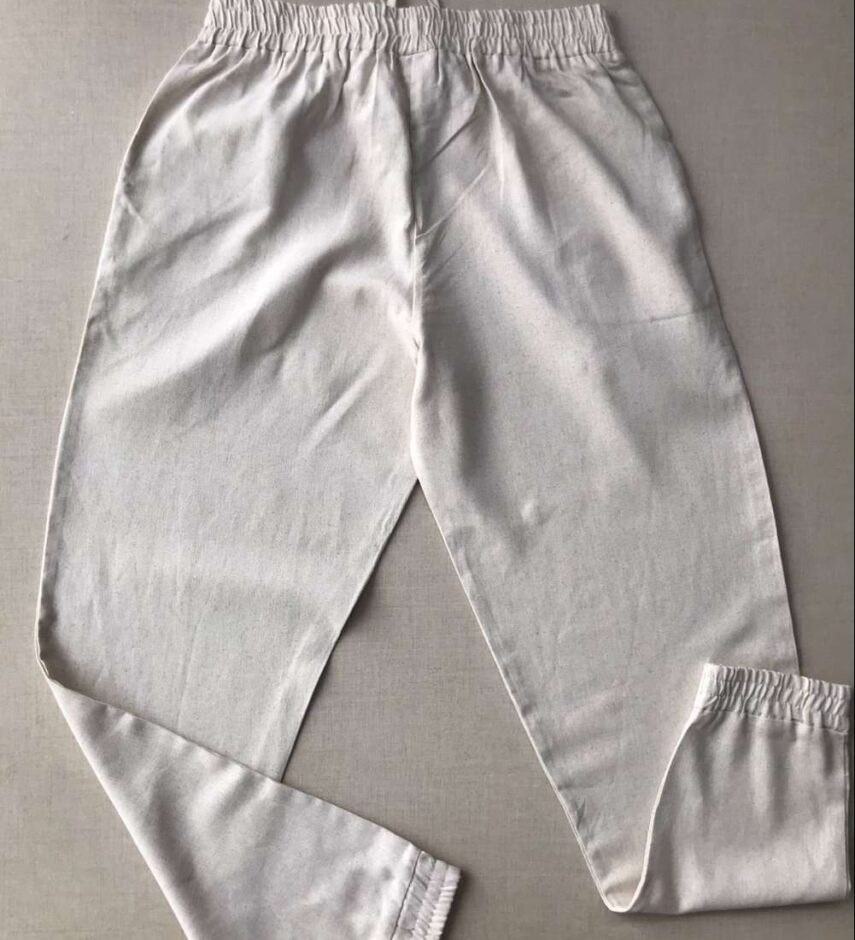 Calça Jogger Bege de Viscolinho - Fernanda Ramos Store