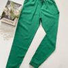 Calça Jogger Feminina Viscolinho Verde Bandeira Fernanda Ramos Store