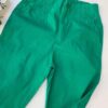 Calça Le Feminina Sarja com Bolsos Verde Bandeira - Fernanda Ramos Store