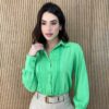 fernandaramosstore com br camisa feminina manga longa leticia verde 2