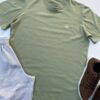 Camiseta Masculina Basic Ocass Verde Oliva - Fernanda Ramos Store