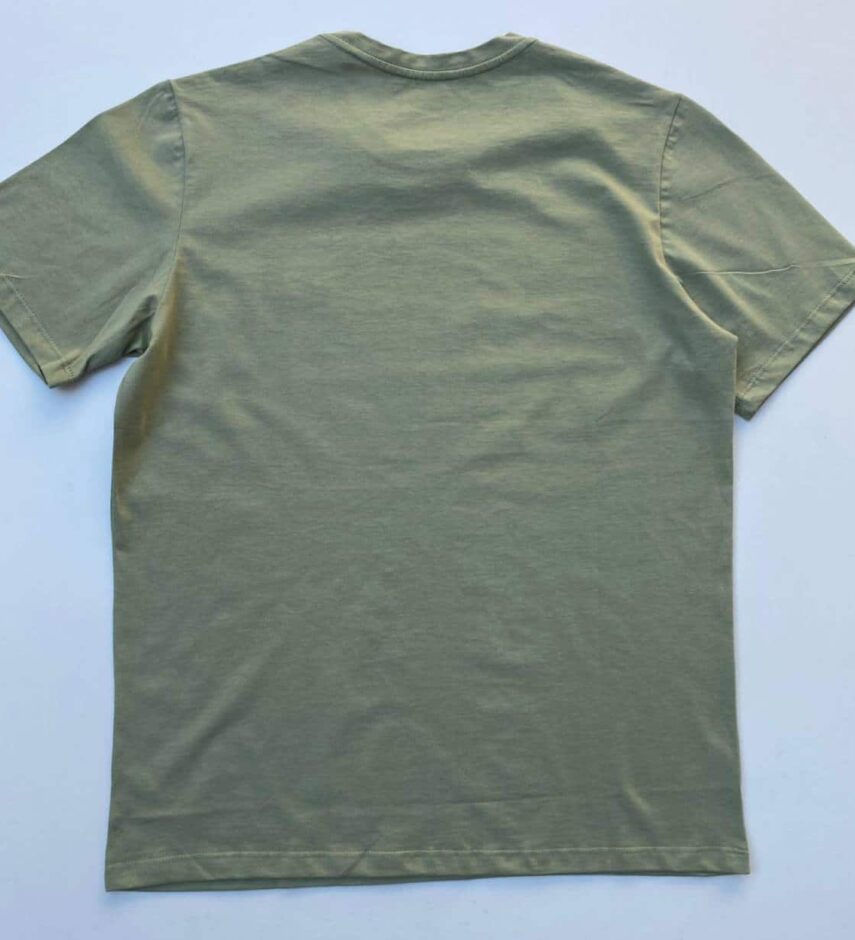 Camiseta Masculina Basic Ocass Verde Oliva - Fernanda Ramos Store