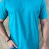 Camiseta Masculina Ogochi Básica Slim Verde 5424 - Fernanda Ramos Store