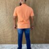 Camiseta Polo Essencial Slim Ogochi Laranja 1442 - Fernanda Ramos Store