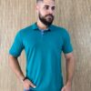 Camiseta Polo Essencial Slim Ogochi Verde 5413 - Fernanda Ramos Store