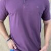 Camiseta Polo Essencial Slim Ogochi Vinho 1718 - Fernanda Ramos Store