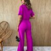 fernandaramosstore com br conjunto feminino alfaiataria cropped e calca fucsia 5