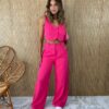 fernandaramosstore com br conjunto feminino elena cropped e calca pantalona pink 1