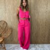 fernandaramosstore com br conjunto feminino elena cropped e calca pantalona pink 7