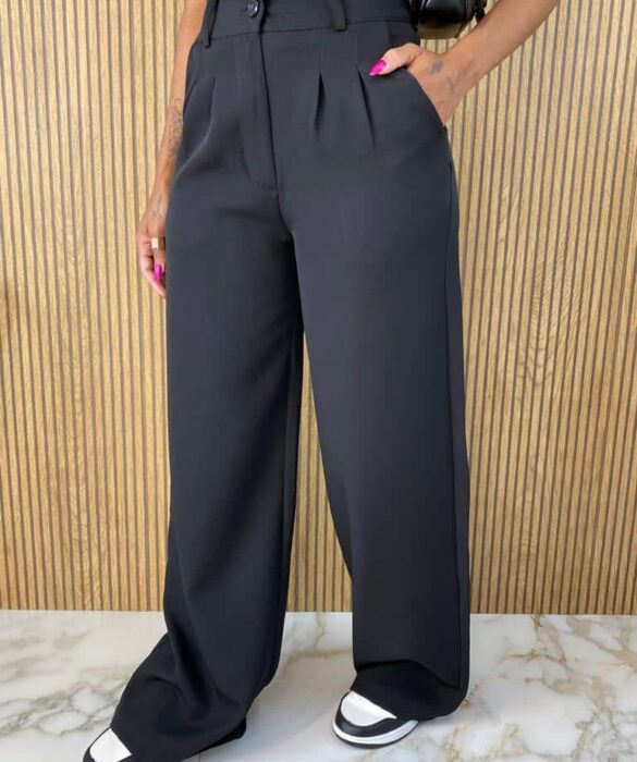 fernandaramosstore com br conjunto feminino elena cropped e calca pantalona preto 1