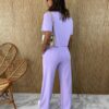 fernandaramosstore com br conjunto feminino moletinho calca e cropped lilas