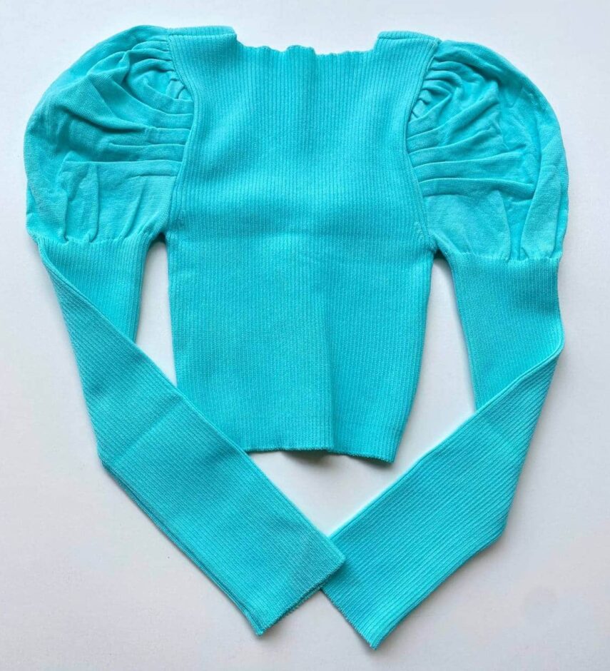 fernandaramosstore com br cropped feminino manga longa bufante verde agua 2