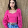 fernandaramosstore com br cropped feminino manga longa detalhe nas mangas pink 4