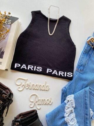 fernandaramosstore com br cropped feminino sem bojo tricot paris preto 1