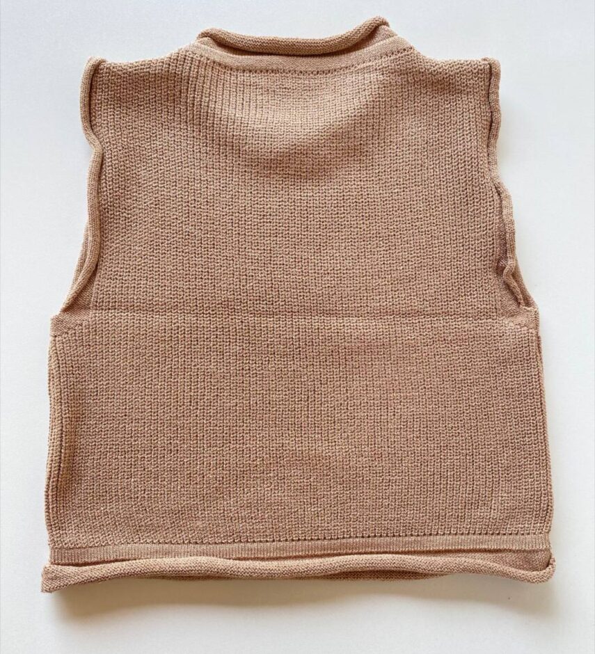 Cropped Feminino Tricot Luiza Bege - Fernanda Ramos Store
