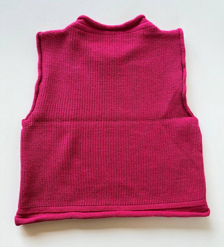 Cropped Feminino Tricot Luiza Pink - Fernanda Ramos Store