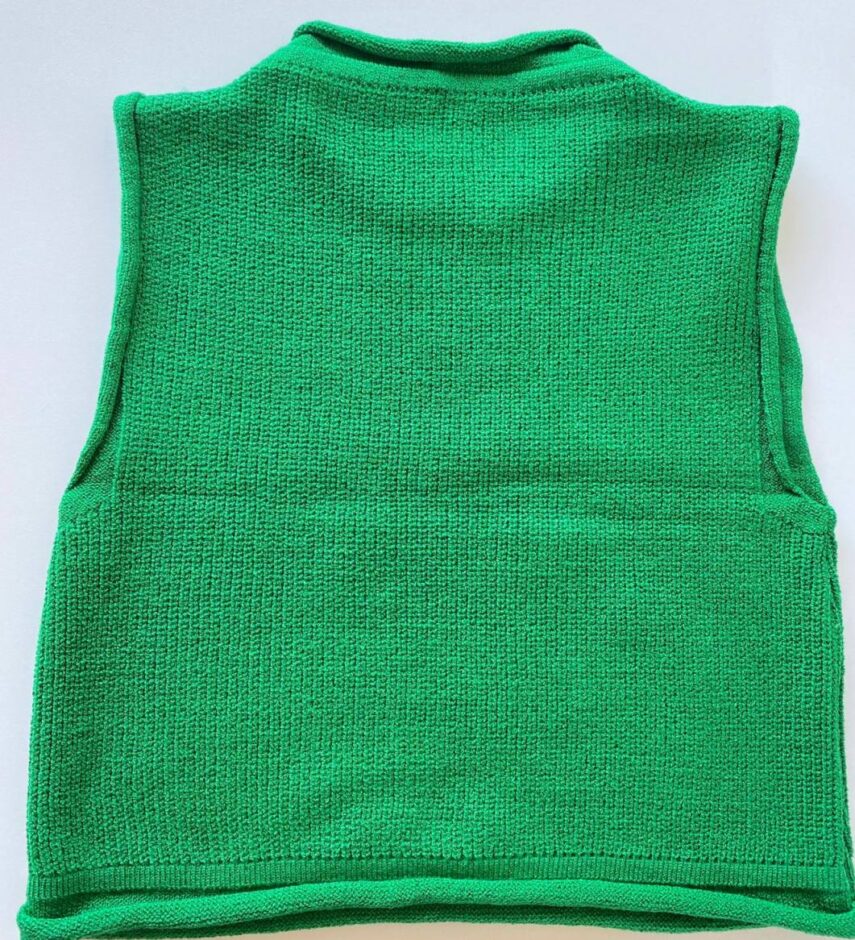 Cropped Feminino Tricot Luiza Verde - Fernanda Ramos Store