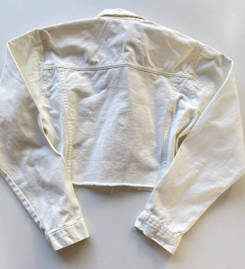 Jaqueta Feminina Jeans Off White 207 - Fernanda Ramos Store