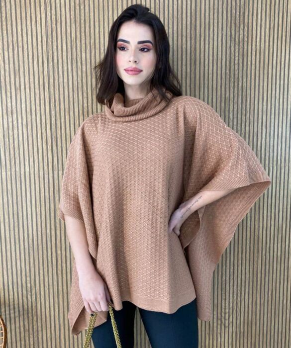 fernandaramosstore com br poncho femininino tricot manu bege 1