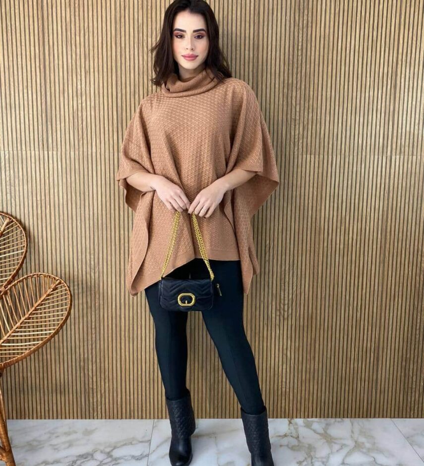 fernandaramosstore com br poncho femininino tricot manu bege 3