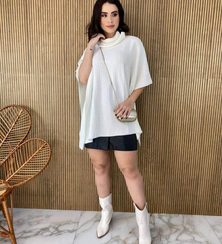 fernandaramosstore com br poncho femininino tricot manu branco 1
