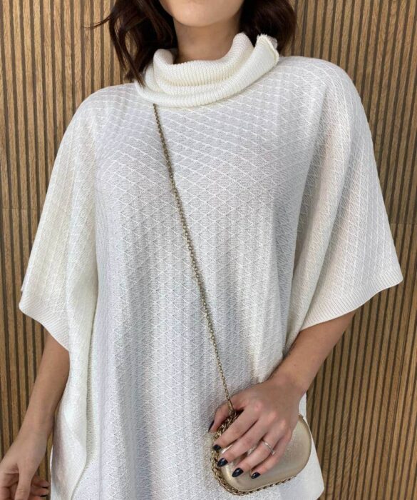 fernandaramosstore com br poncho femininino tricot manu branco 3