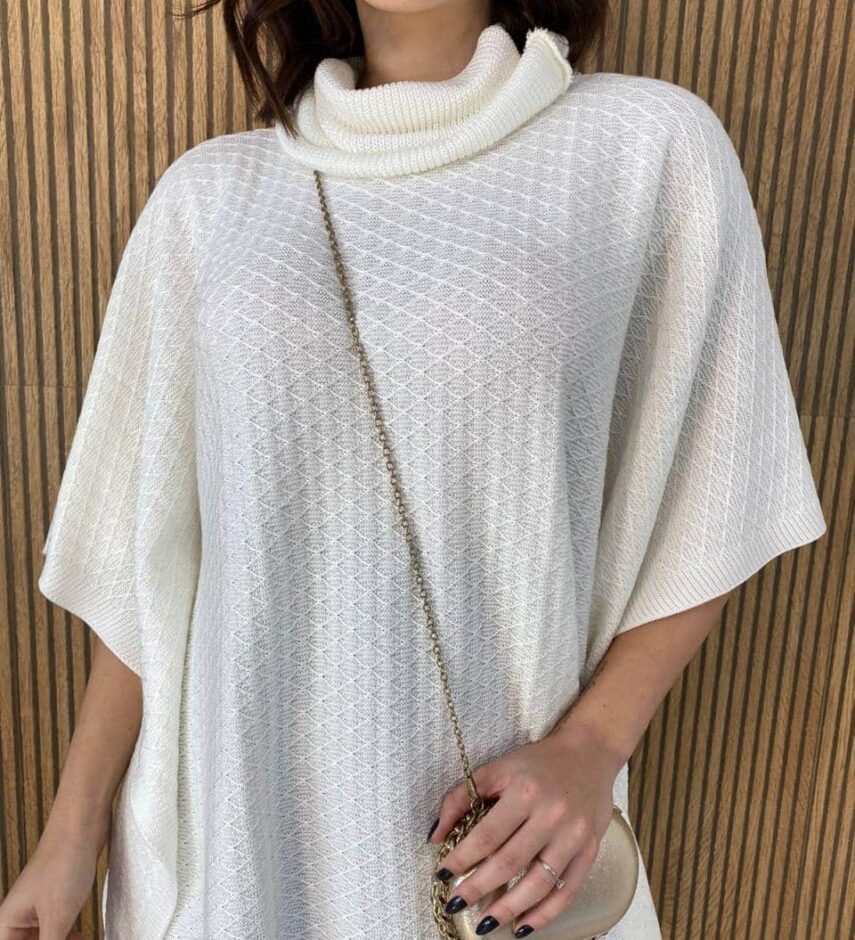 fernandaramosstore com br poncho femininino tricot manu branco 3