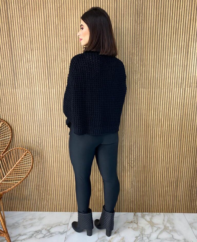 fernandaramosstore com br poncho feminino tricot ayla preto 2