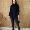 fernandaramosstore com br poncho feminino tricot ayla preto 4