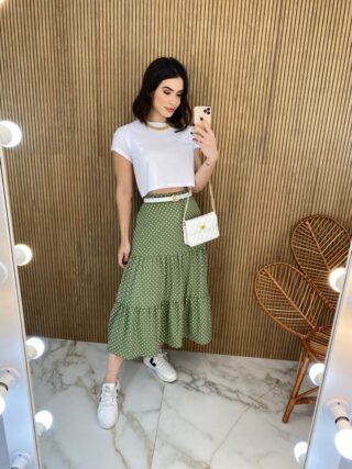 fernandaramosstore com br saia midi com camadas alice poa verde 2