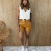 fernandaramosstore com br short feminino couro eco com cinto mari caramelo 4