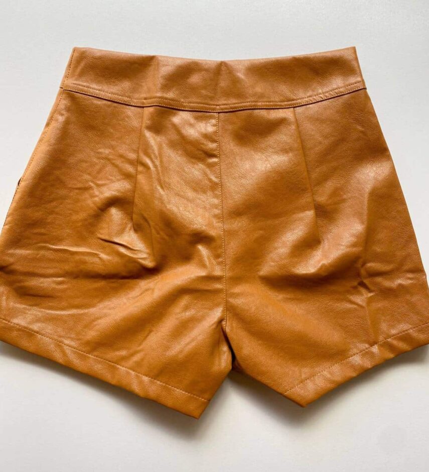 fernandaramosstore com br short feminino couro eco mari caramelo 2