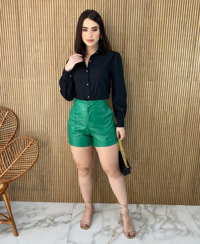 fernandaramosstore com br short feminino couro eco mari verde 1
