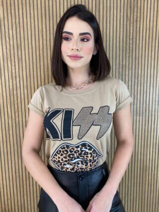 fernandaramosstore com br t shirt manga curta kiss animal print bege