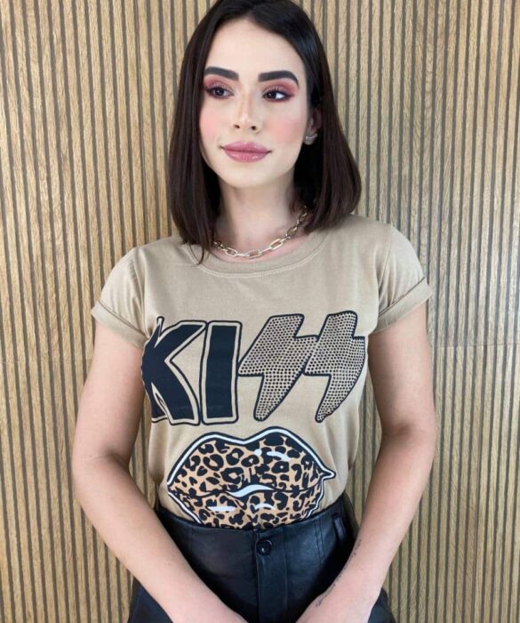 fernandaramosstore com br t shirt manga curta kiss animal print bege