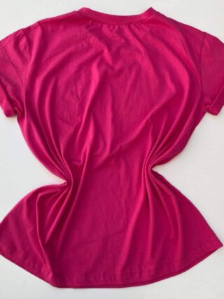 T-shirt Manga Curta Plus Size L'Amour Pink - Fernanda Ramos Store